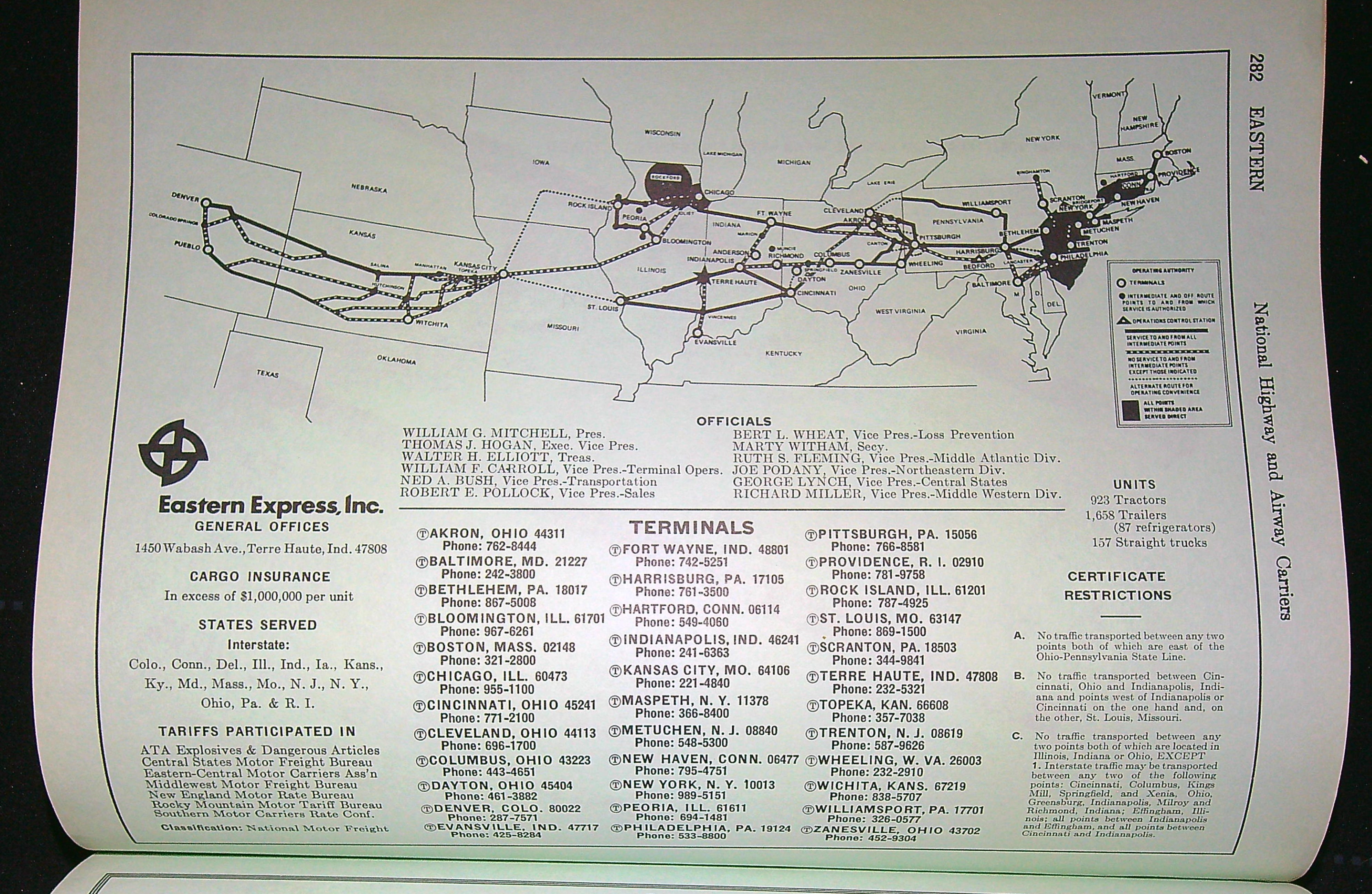 St Express Map route map